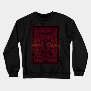 Gold sugar skull Crewneck Sweatshirt